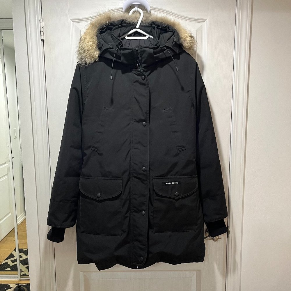 Authentic Canada Goose Women's Black Trillium Parka, Size XL​